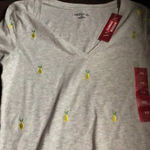 Lemon tee shirt from merona